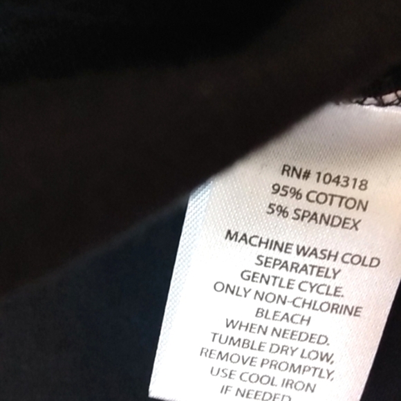 GOOD ENERGY GIRLS BLACK CROP TOP SHORT SLEEVE TEE SIZE JUNIORS LARGE NWOT - Picture 6 of 7